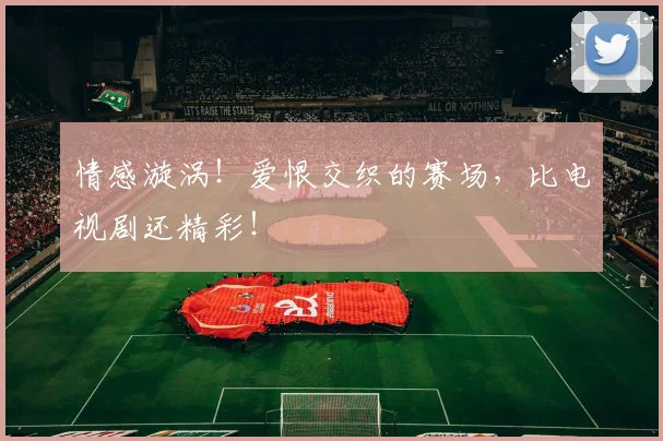 情感漩涡！爱恨交织的赛场，比电视剧还精彩！